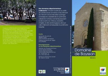 Domaine de Bayssan Ã  BÃ©ziers