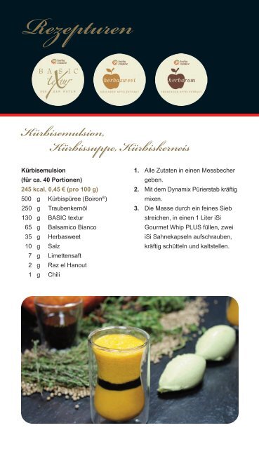 Rezepturen - herbacuisine