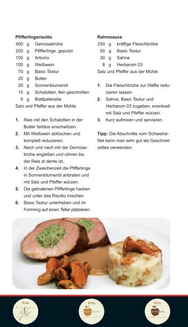 GefÃ¼lltes Filet vom HavellÃ¤nder Apfelschwein mit ... - herbacuisine