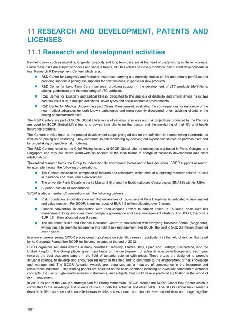 4.4 Legal risk - Scor