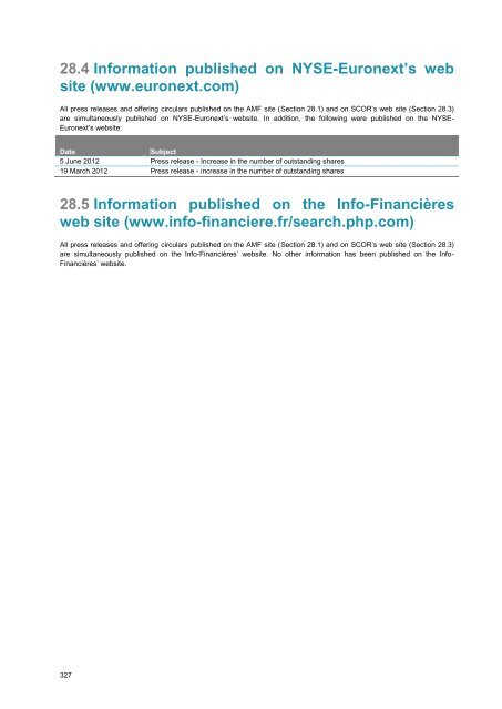 4.4 Legal risk - Scor