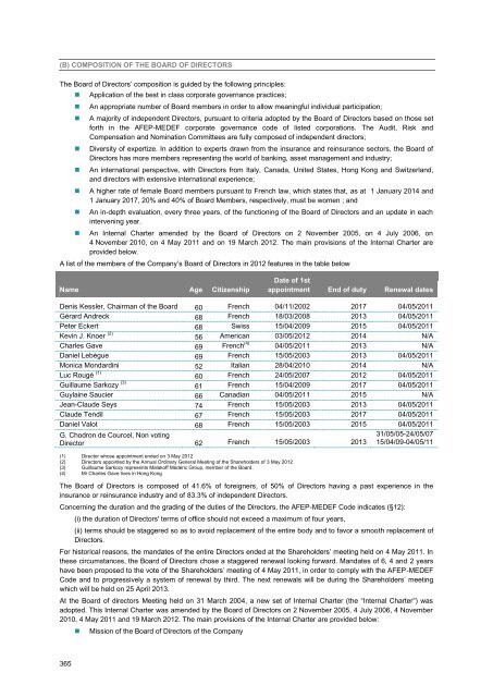 4.4 Legal risk - Scor