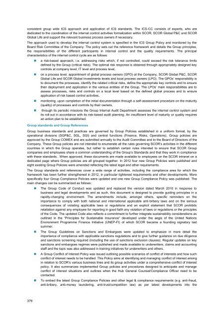 4.4 Legal risk - Scor