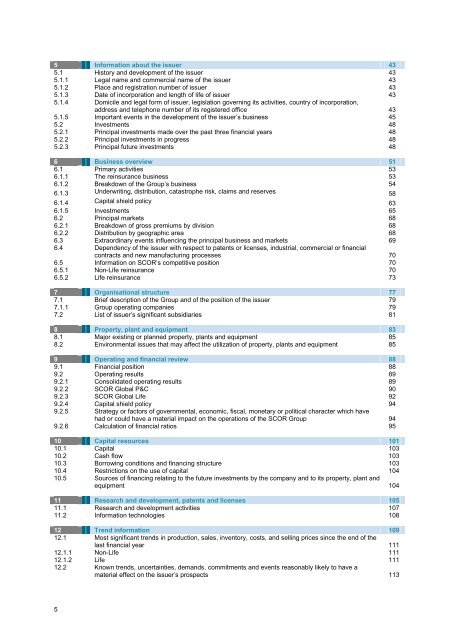 4.4 Legal risk - Scor