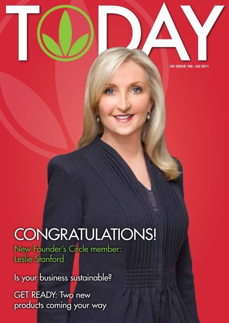 CONGRATULATIONS! - Herbalife Today Magazine