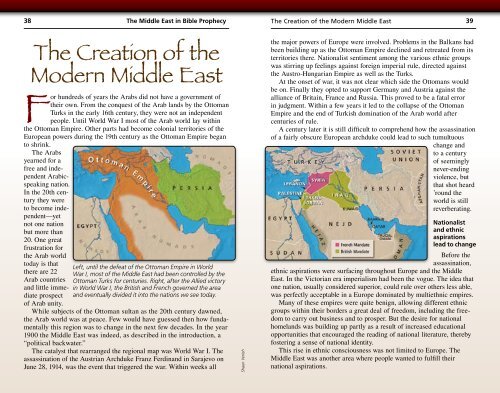 The Middle East in Bible Prophecy - United Church of God