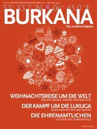 Dann lesen Sie die Weihnachtsausgabe doch direkt hier ... - Burkana