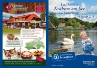 Urlaubskatalog 2014 zum Durchblättern - Krakow am See