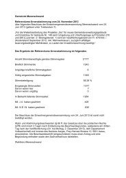 Publikationen vom 28. November 2013 - Merenschwand