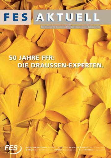 FES Aktuell Ausgabe 2 / 2013 - FES Frankfurter Entsorgungs- und ...