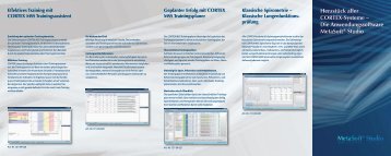 MetaSoft Studio - CORTEX Biophysik GmbH