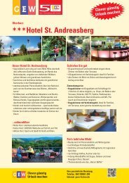 VVVHotel St. Andreasberg - GEW