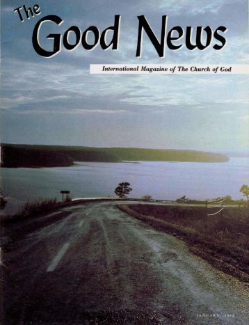 Good News 1968 (Vol XVII No 01) Jan - Herbert W. Armstrong ...