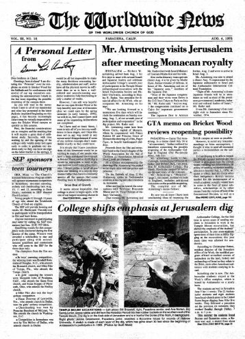 WWN 1975 (No 16) Aug 04 - Herbert W. Armstrong Library and ...