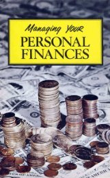 Managing YOUR PERSONAL FINANCES - Herbert W. Armstrong ...