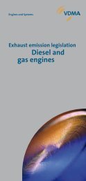 Diesel and gas engines