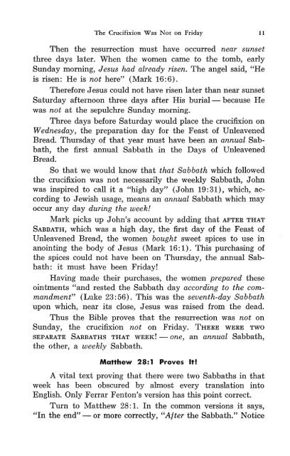 Crucifixion Was Not on Friday (1968)_b.pdf - Herbert W. Armstrong