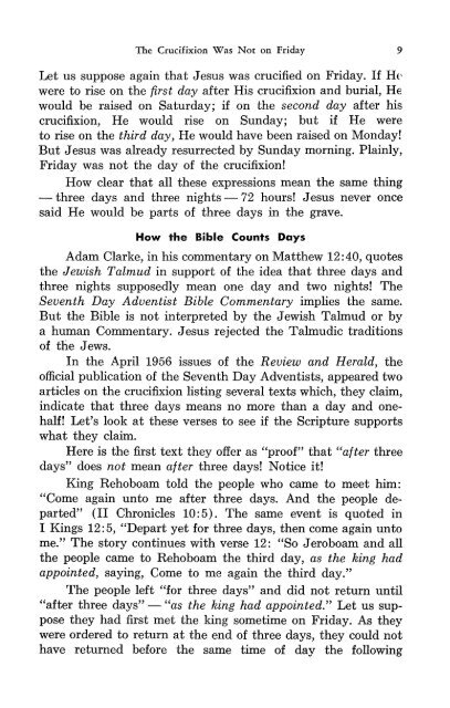 Crucifixion Was Not on Friday (1968)_b.pdf - Herbert W. Armstrong