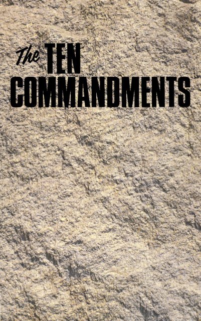 Ten Commandments (1972)_b.pdf - Herbert W. Armstrong