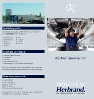 Kfz-Mechatroniker/-in - Mercedes-Benz Herbrand GmbH
