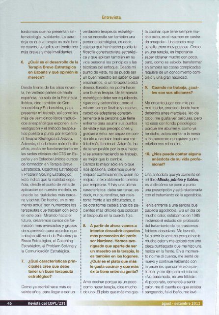 Entrevista a Giorgio Nardone - Herder Editorial