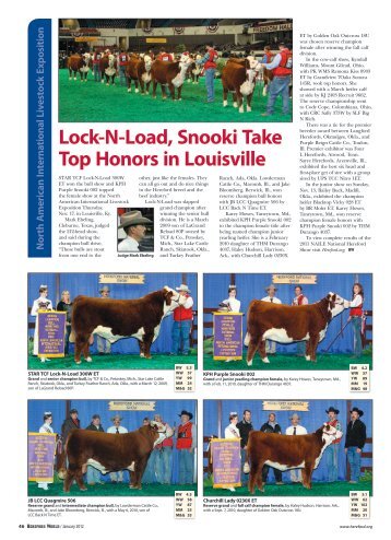 Lock-N-Load, Snooki Take Top Honors in Louisville - American ...