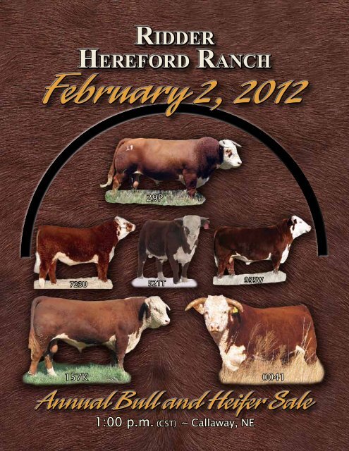 Annual Bull and Heifer Sale - Hereford America