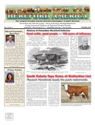 April/May 2010 Issue (pdf - 15091 kb)... - Hereford America