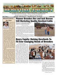 January 2013 Issue (pdf - 35 MB)... - Hereford America
