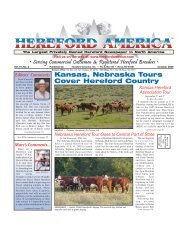 October 2005 Issue (pdf - 10369 kb)... - Hereford America