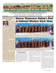 February 2013 Issue (pdf - 50.9 MB)... - Hereford America