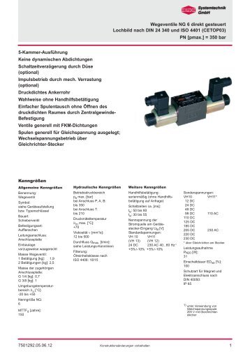 1292 wegeventile ng6_0612 - Herion Systemtechnik GmbH