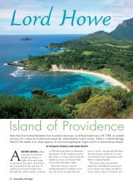 Heritage 0609_Lord Howe.pdf - Australian Heritage Magazine