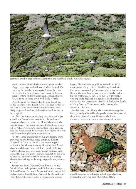 Heritage 0609_Lord Howe.pdf - Australian Heritage Magazine