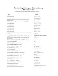 HRHS Library Catalog Book List - Harrisonburg-Rockingham ...