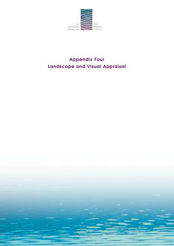 2002 Landscape and Visual Appraisal Report [PDF 4.15MB].