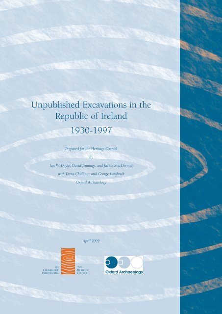 Download Unpublished Excavations in the Republic of Ireland 1930 ...