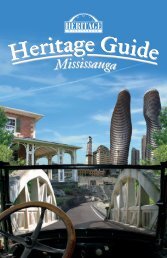The Heritage Guide - Heritage Mississauga