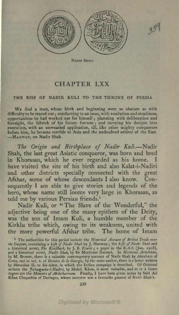 Sykes' History of Persia Vol 2 (pdf) - Heritage Institute