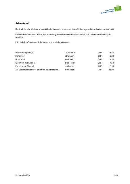 Verpflegungsangebot (PDF) - PDGR