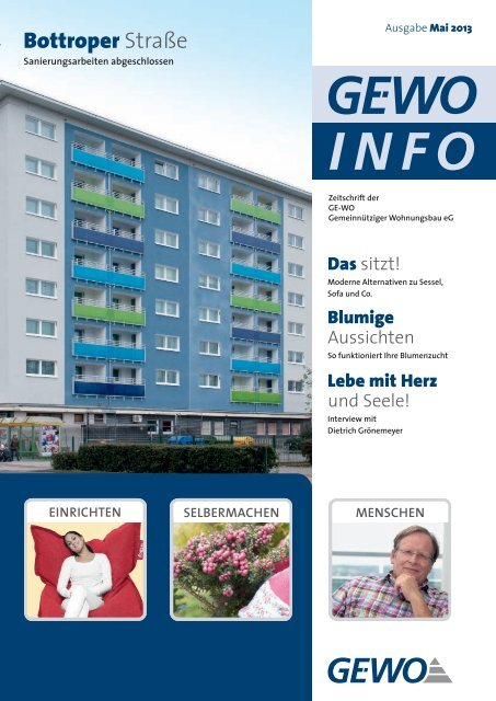 Herunterladen - GE-WO Gemeinnütziger Wohnungsbau eG