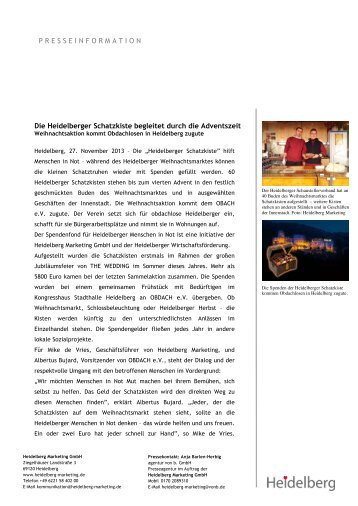 Pressemitteilung als PDF - Heidelberg Marketing GmbH