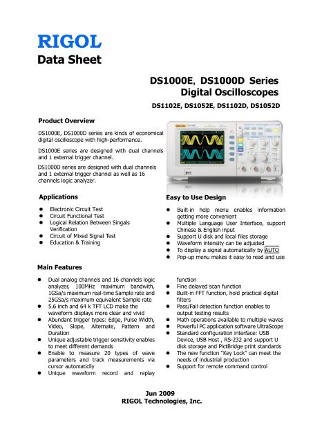 ultrascope for ds1000e series
