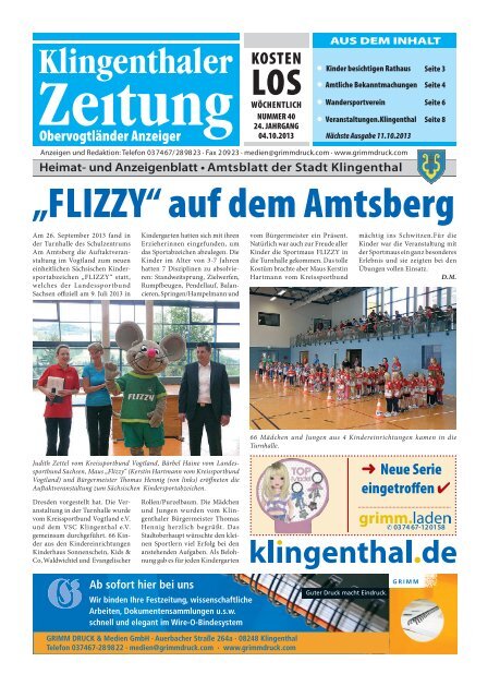 „FLIZZY“ auf dem Amtsberg