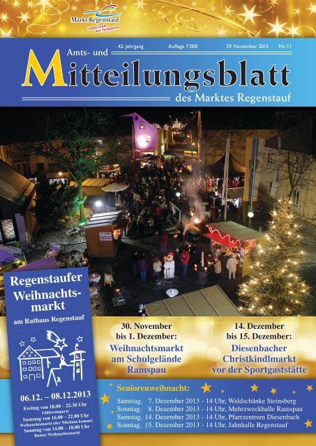 06.12. – 08.12.2013 - Markt Regenstauf