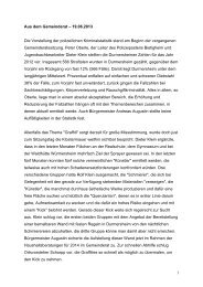 1 Aus dem Gemeinderat – 19.06.2013 Die ... - Durmersheim