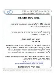 ×××¨×ª MIL-STD-810G - Hermon Labs