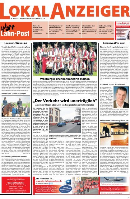 KW 19  08.05.2013 - Der Lokalanzeiger