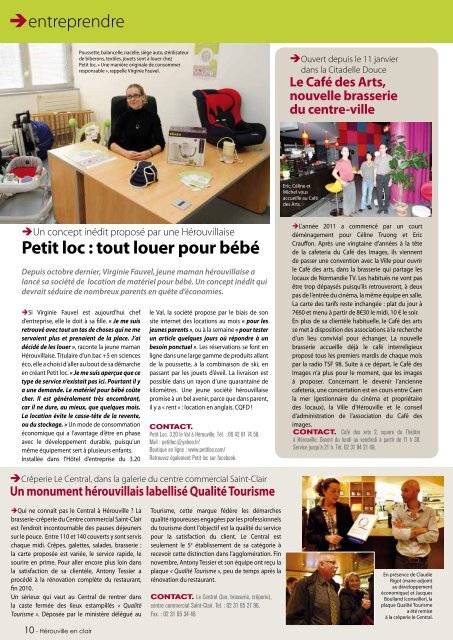 Bulletin Janvier - fÃ©vrier 2011 - HÃ©rouville Saint-Clair