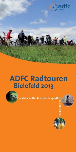 ADFC Radtouren Bielefeld 2013 - beim ADFC